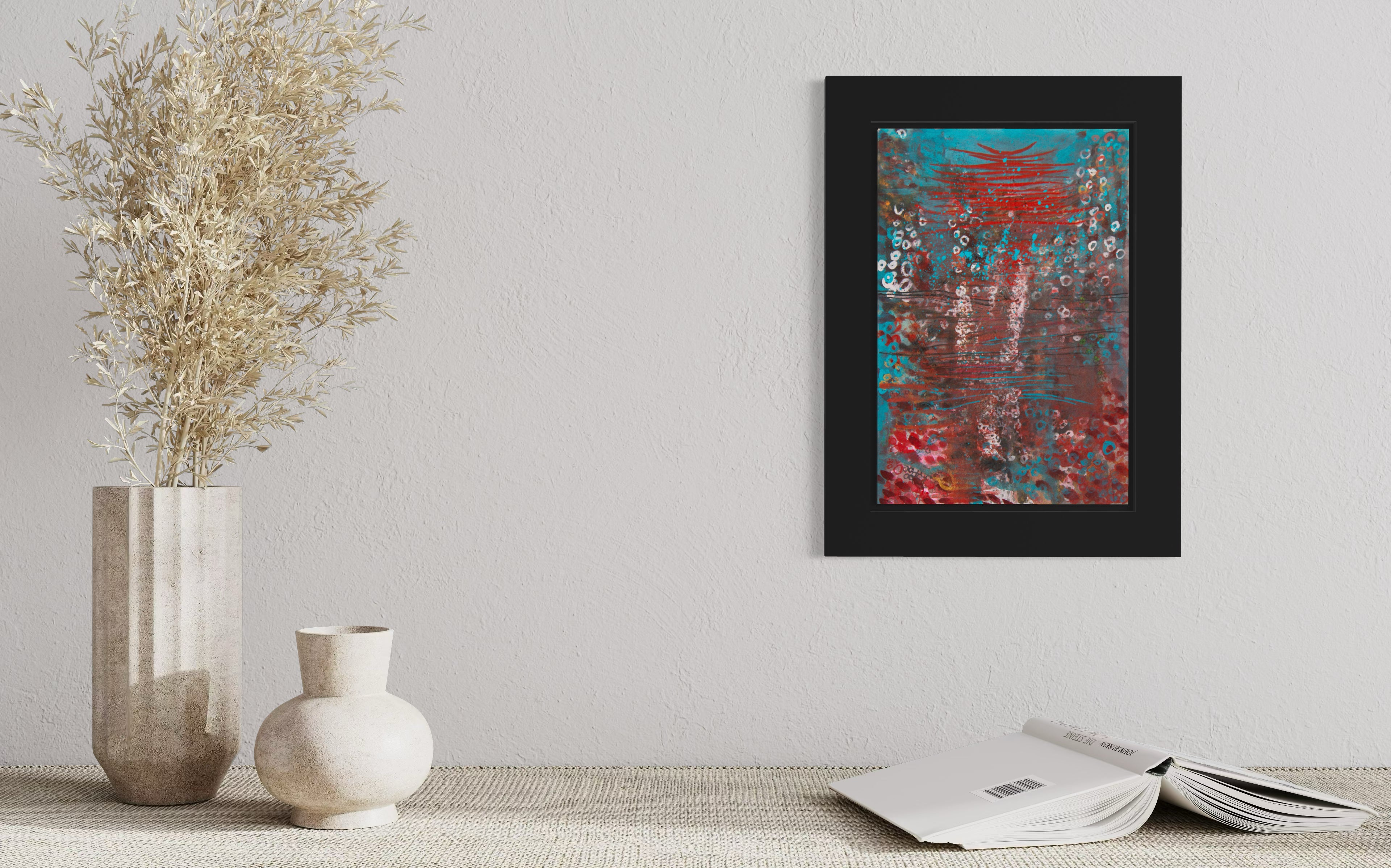 Mystic Lianas Red – Amazonia Original Painting