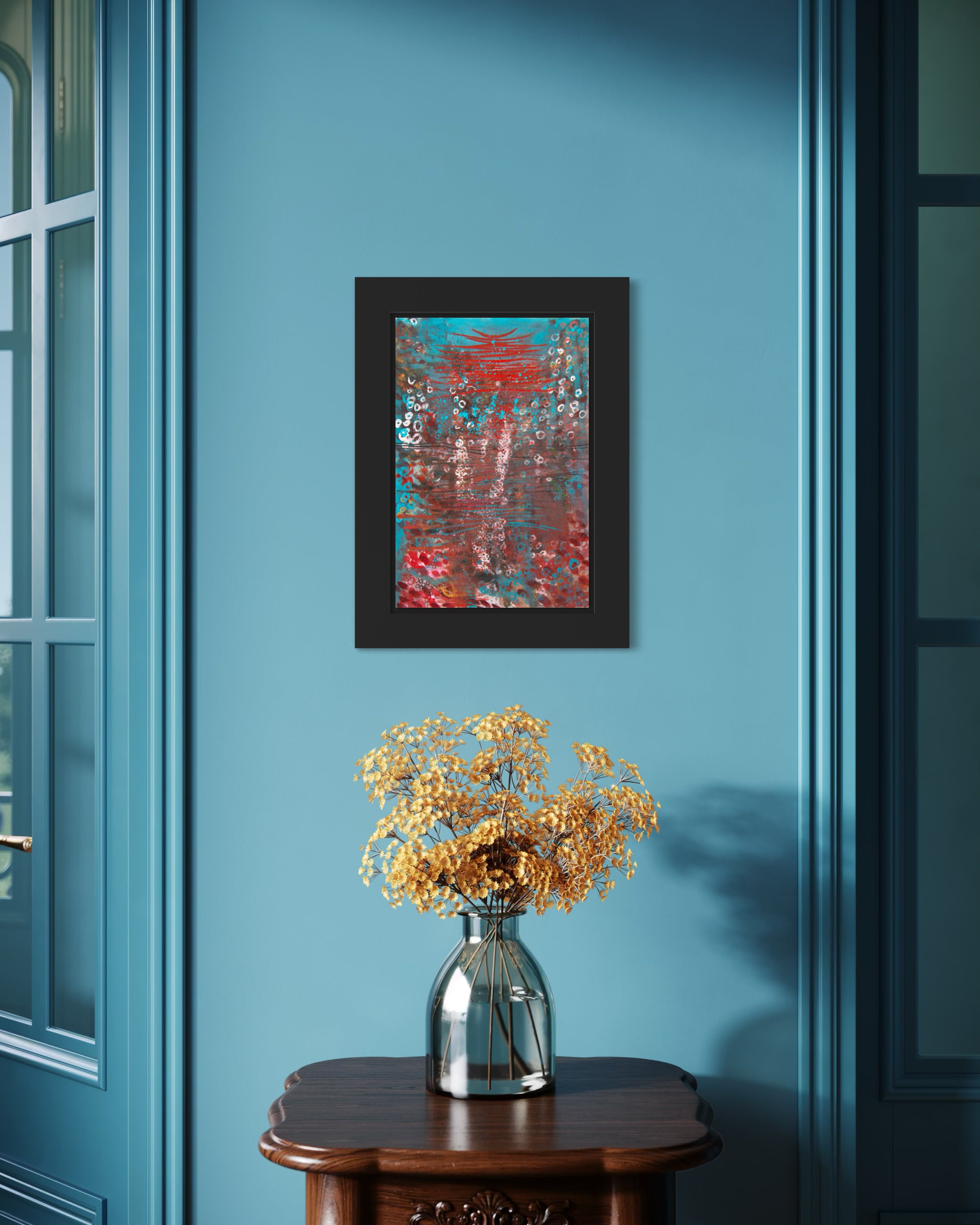 Mystic Lianas Red – Amazonia Original Painting