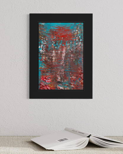 Mystic Lianas Red – Amazonia Original Painting