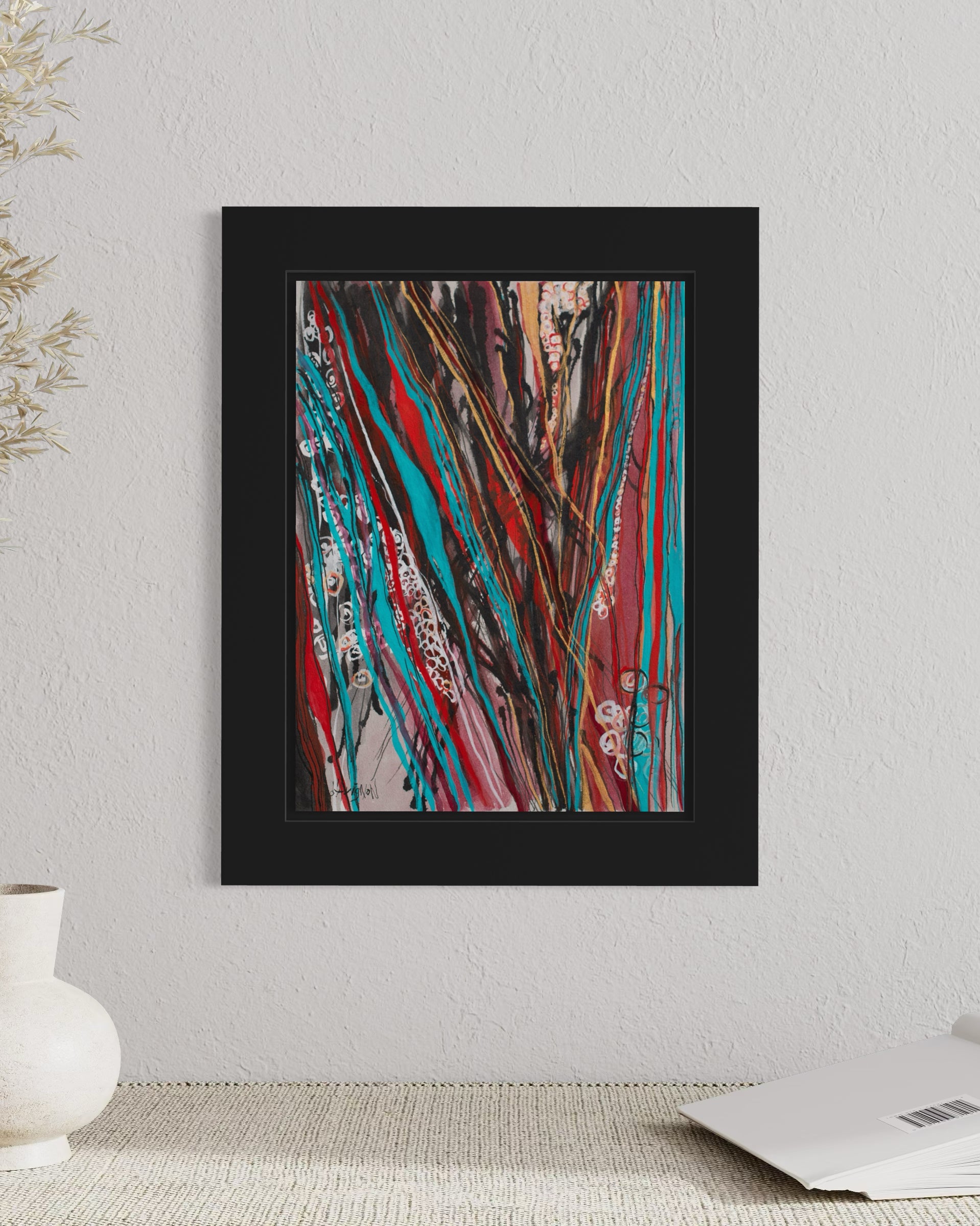 Mystic Lianas Blue – Amazonia Original Painting