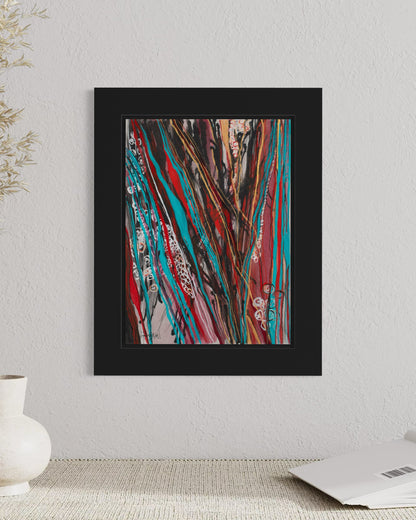 Mystic Lianas Blue – Amazonia Original Painting