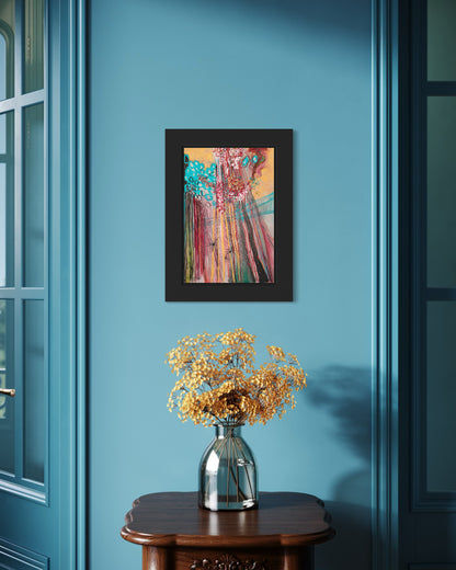 Mystic Lianas Gold – Amazonia Original Painting