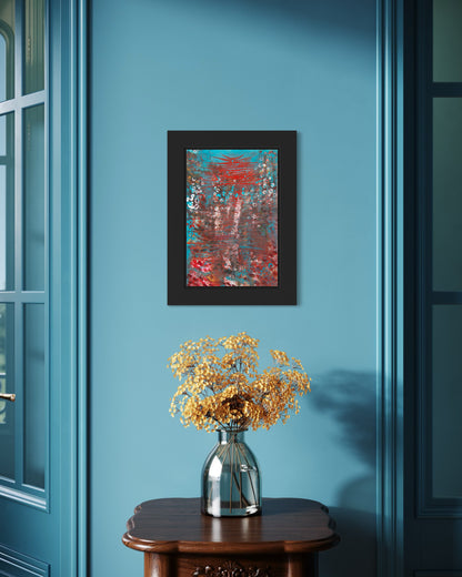 Mystic Lianas Red – Amazonia Original Painting
